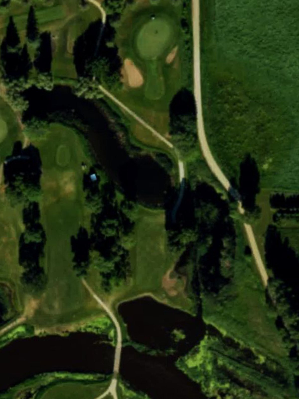 Hole 13 satellite