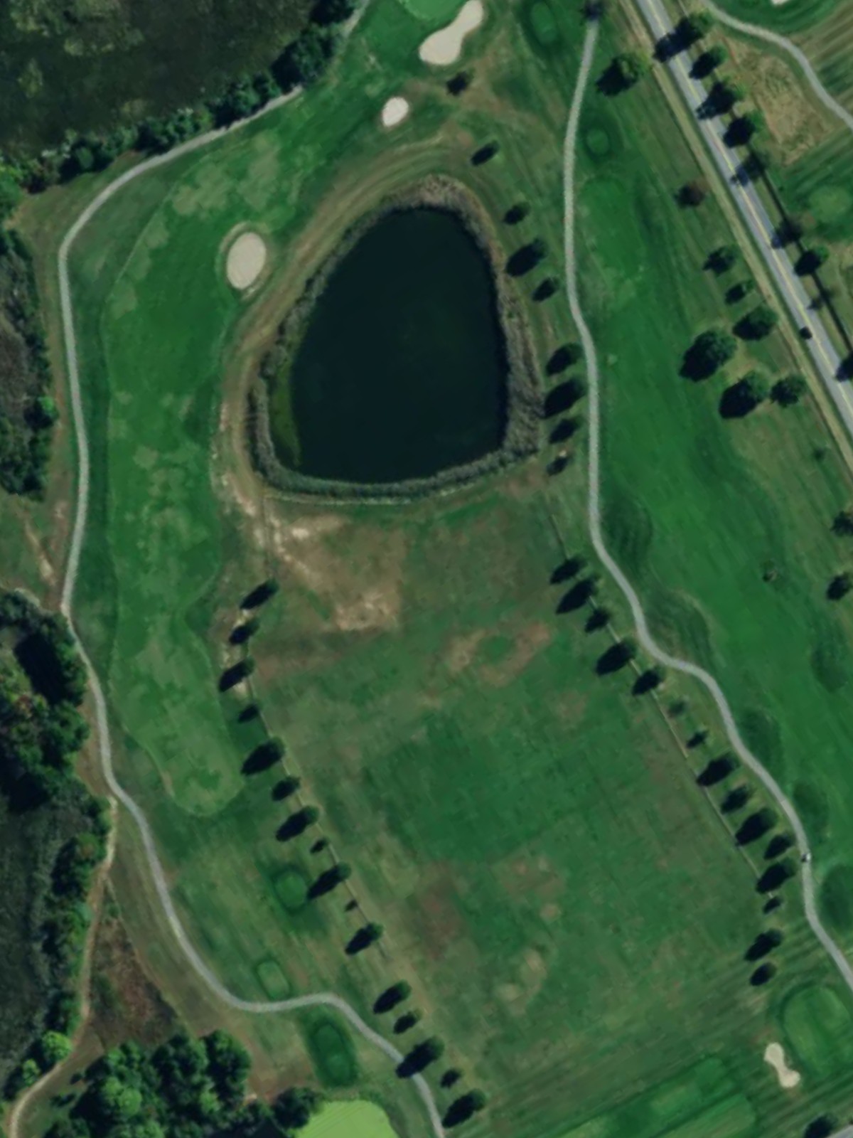 Hole 17 satellite