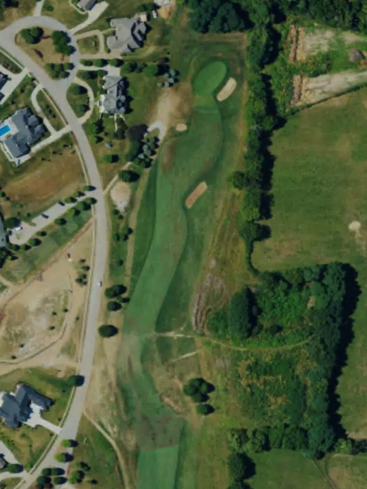Hole 8 satellite