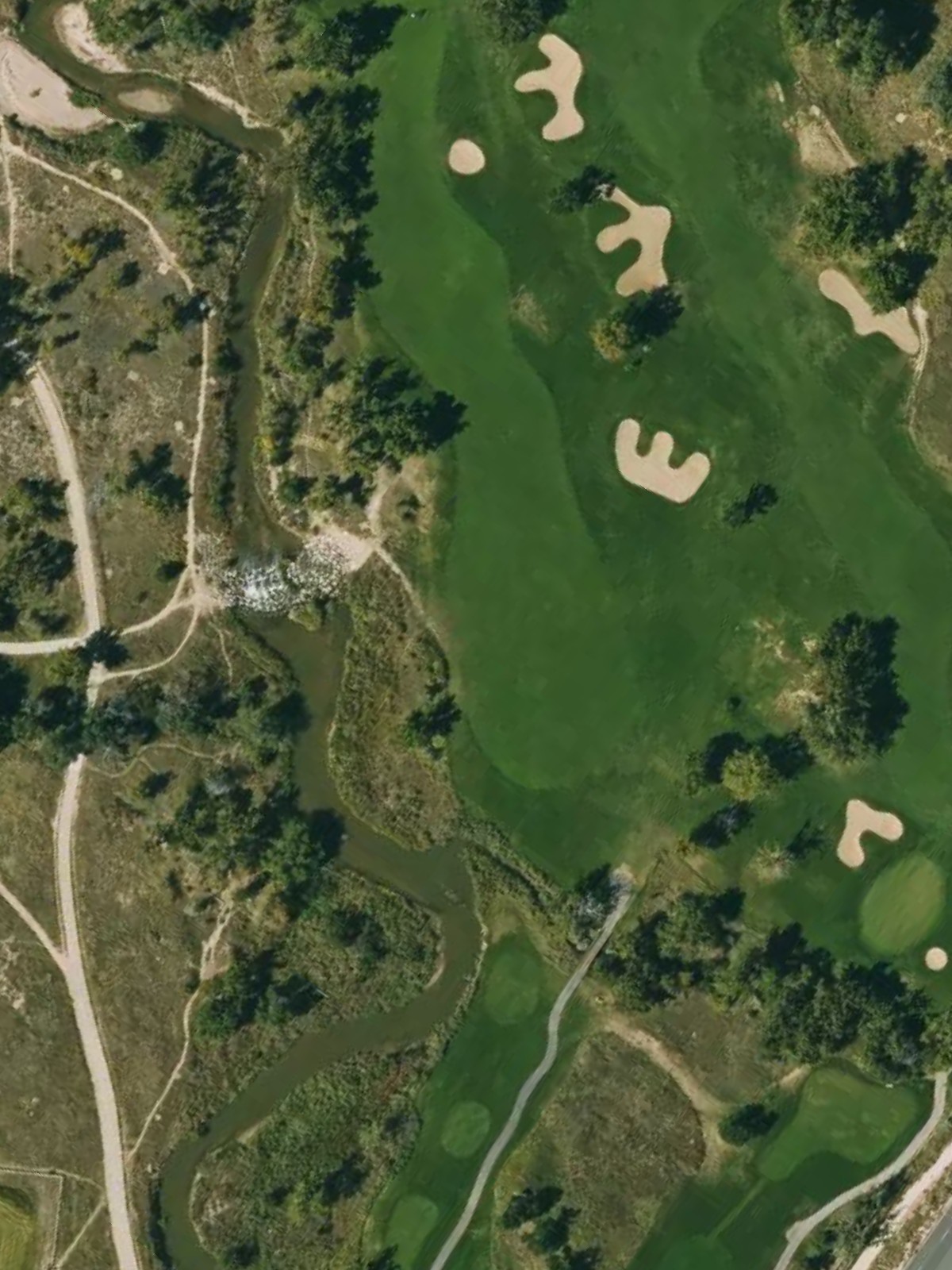 Hole 13 satellite