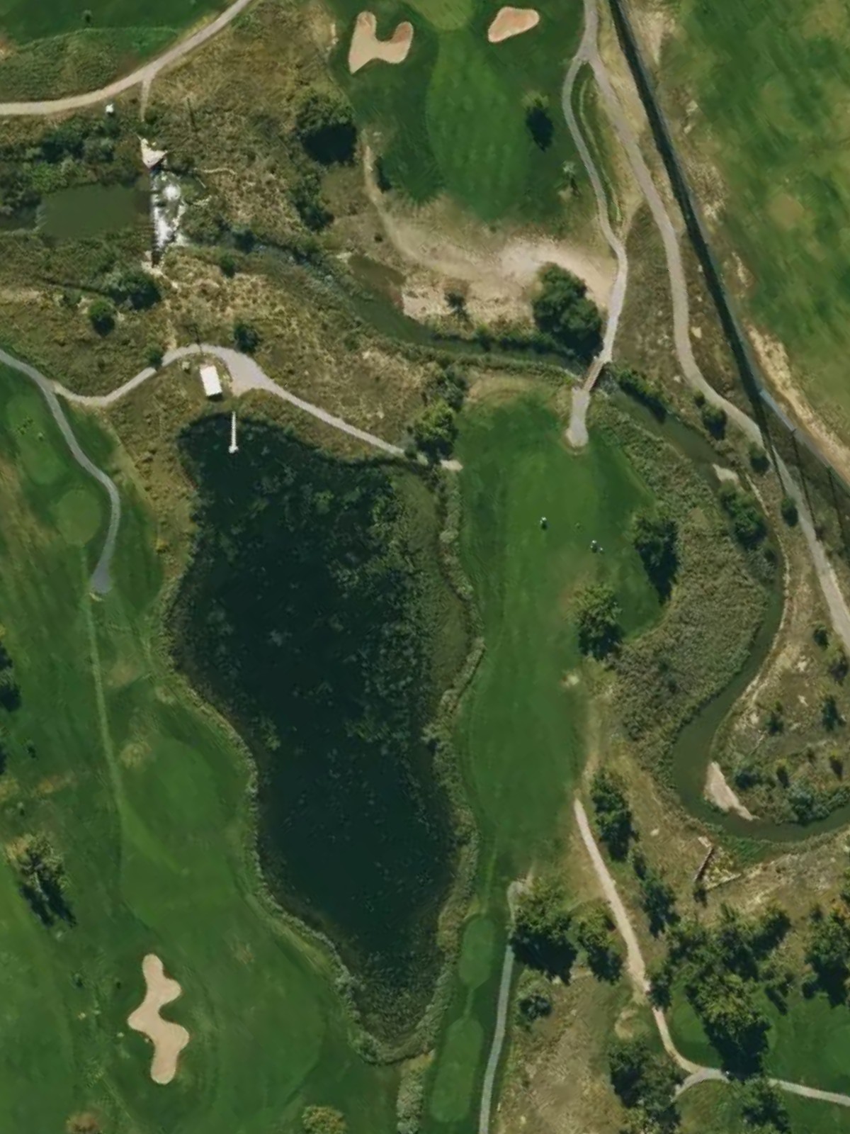 Hole 18 satellite