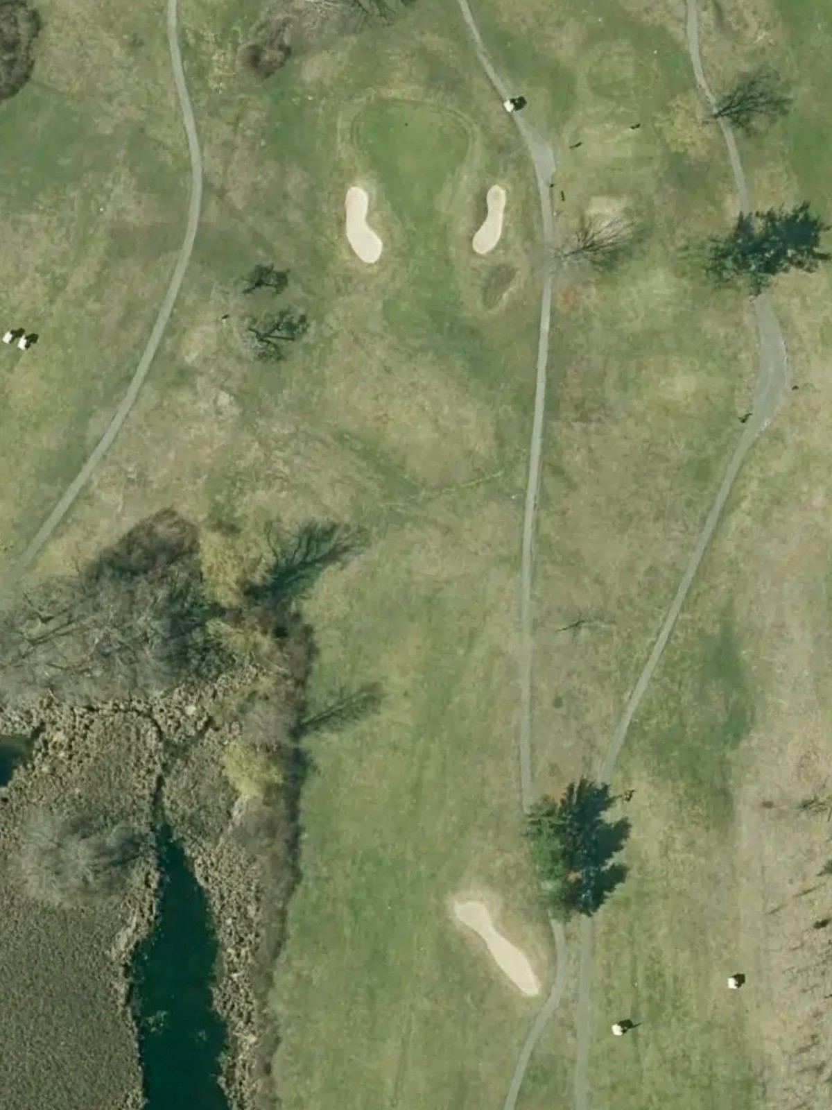 Hole 1 satellite