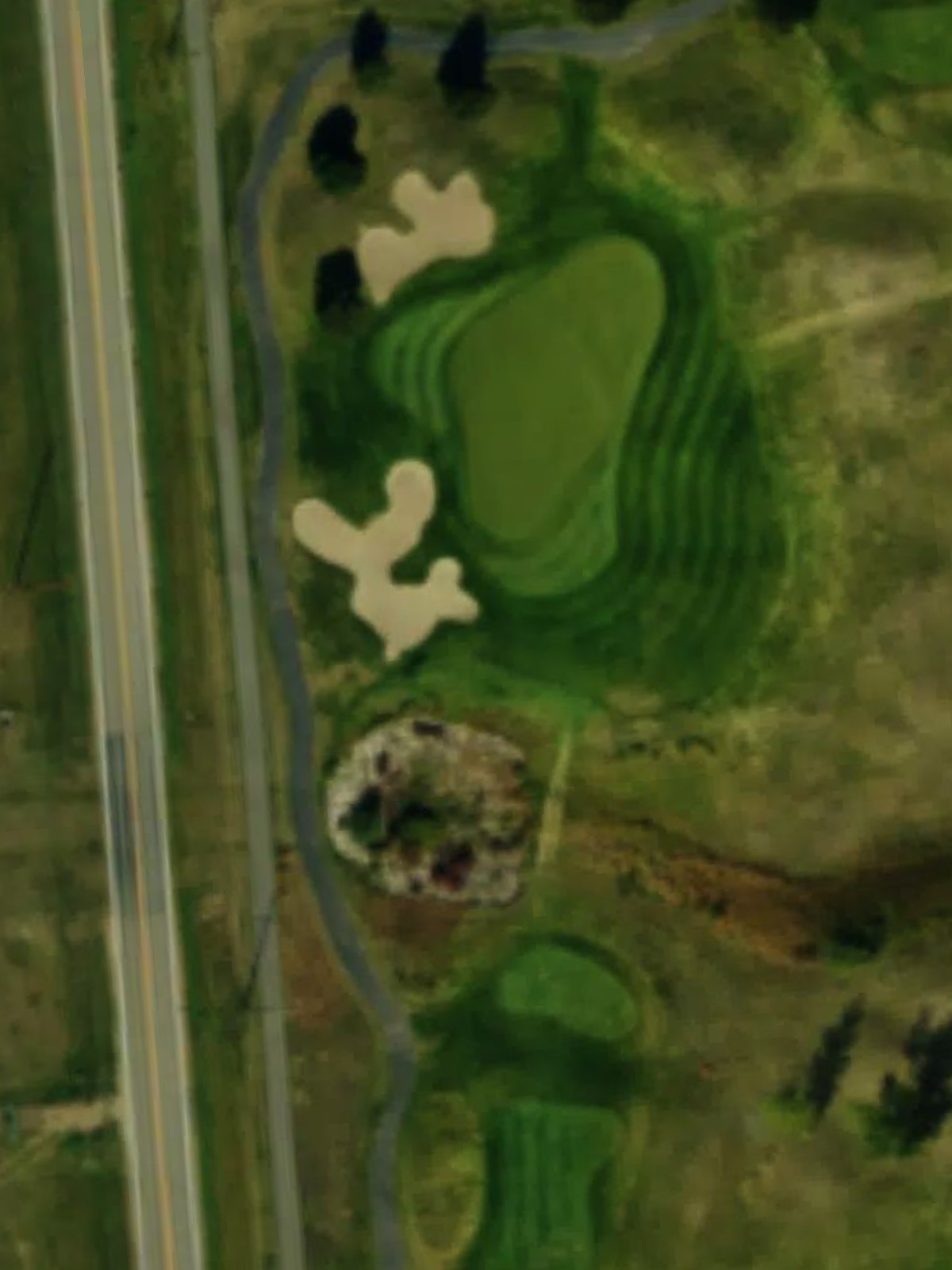 Hole 4 satellite