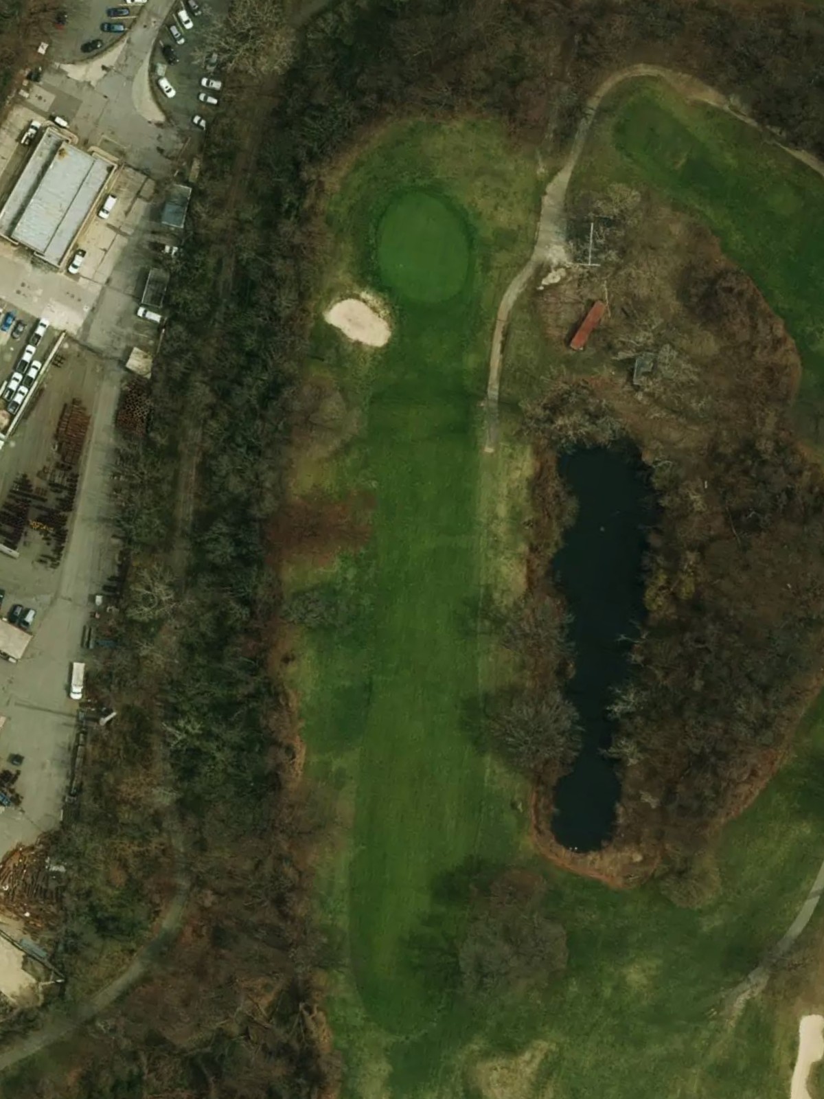 Hole 13 satellite
