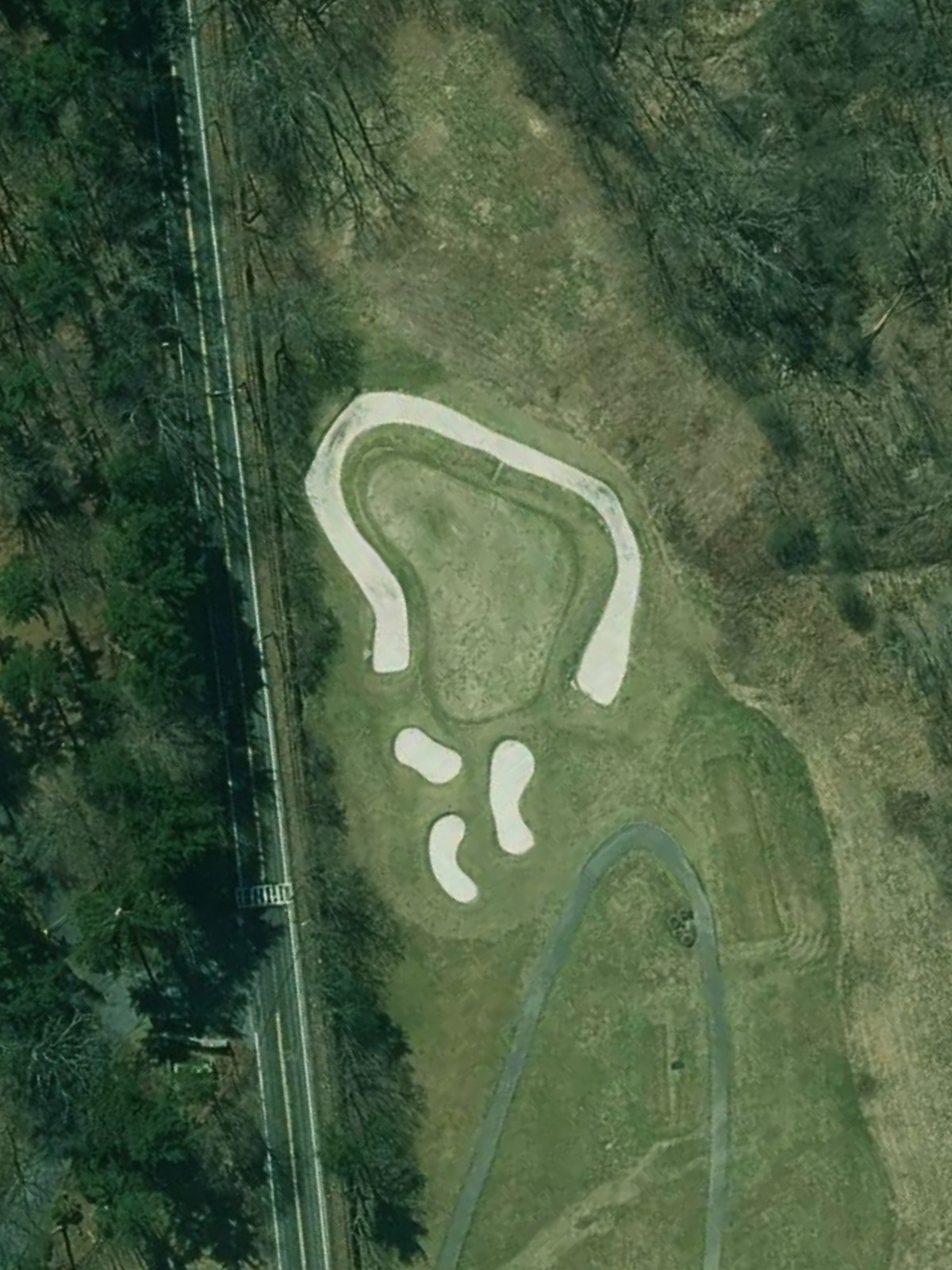 Hole 16 satellite