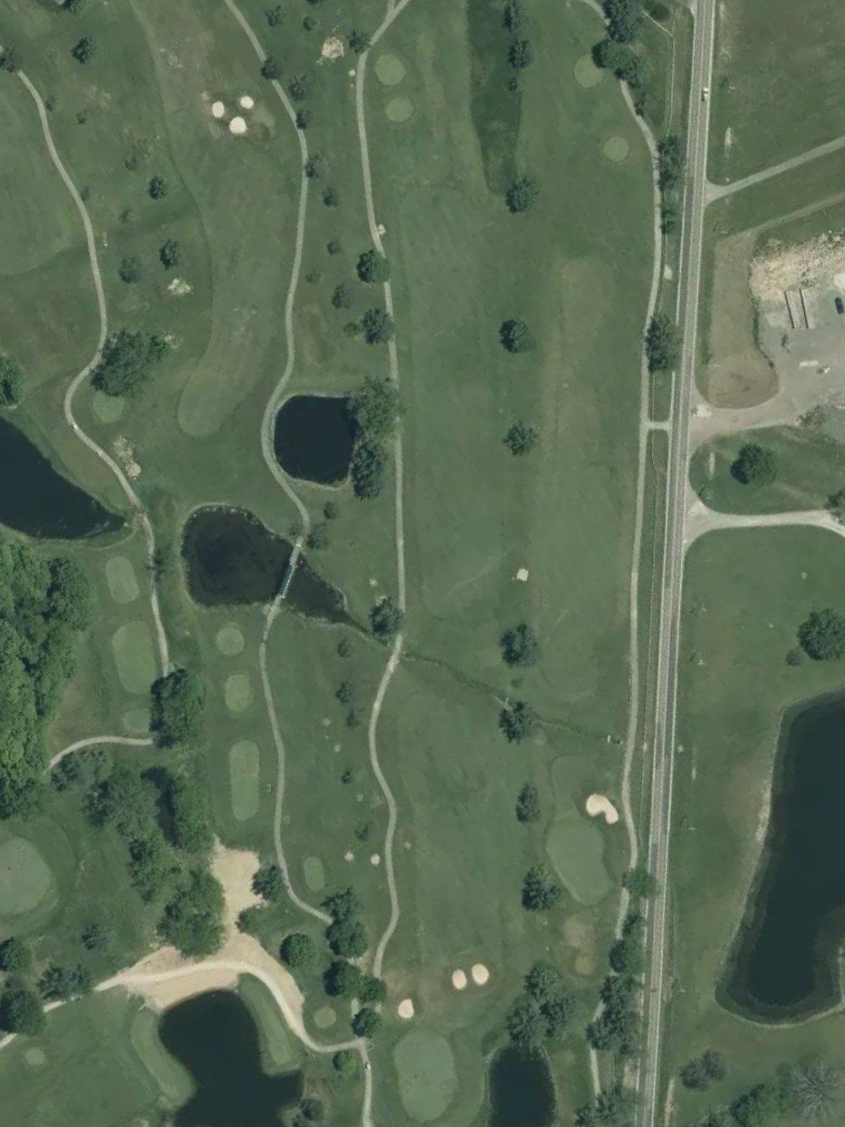 Hole 1 satellite