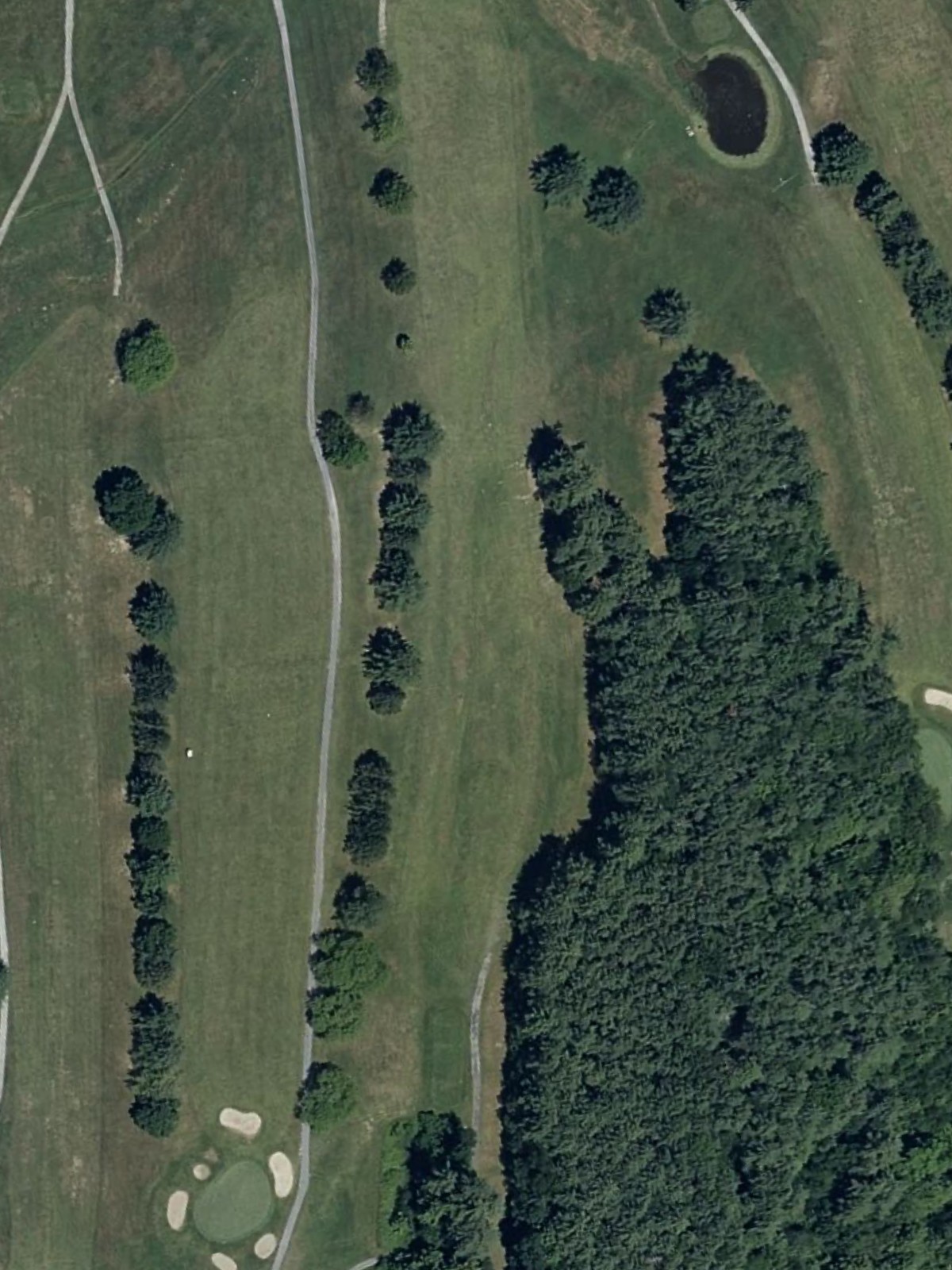 Hole 1 satellite