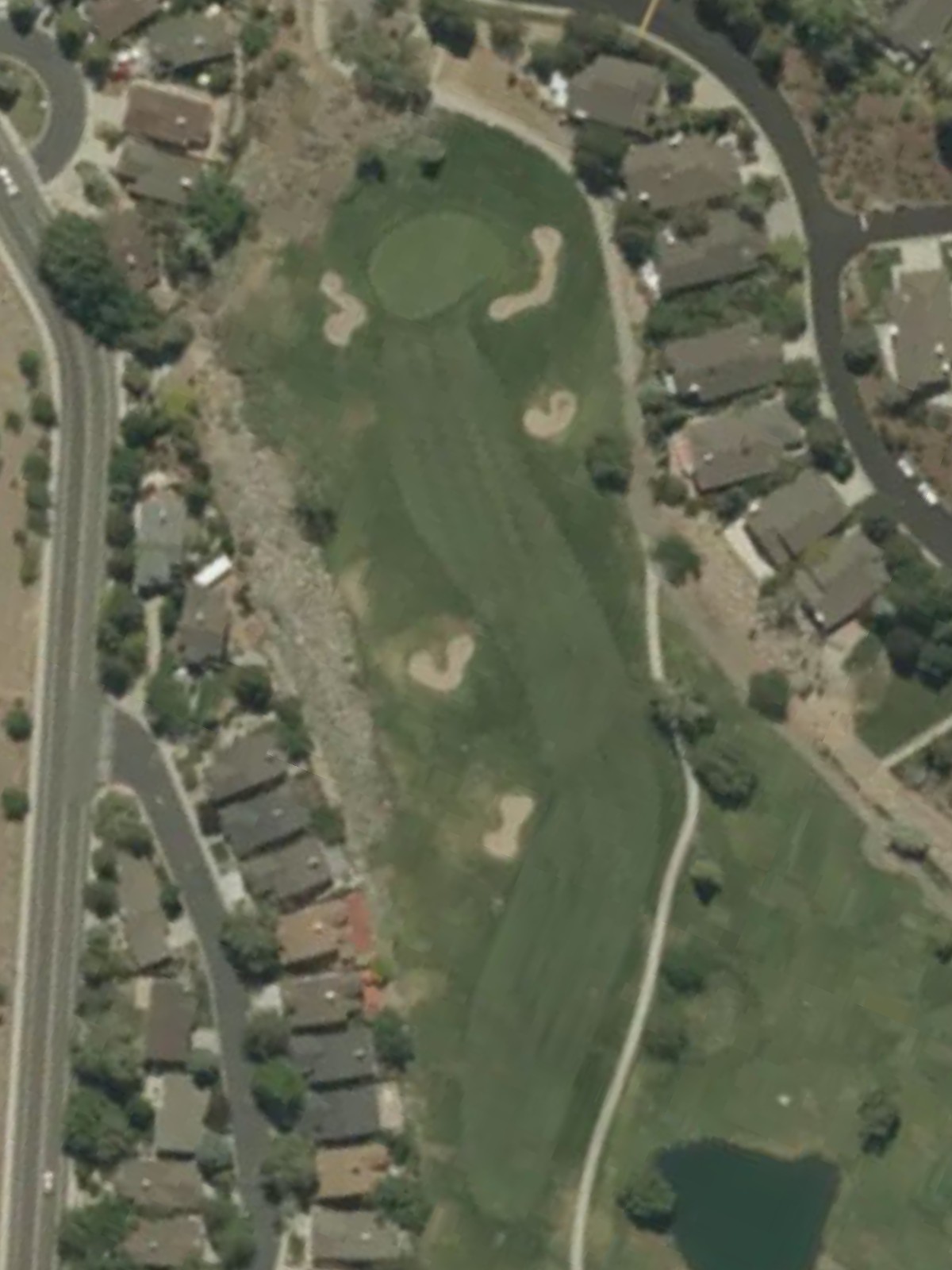 Hole 13 satellite