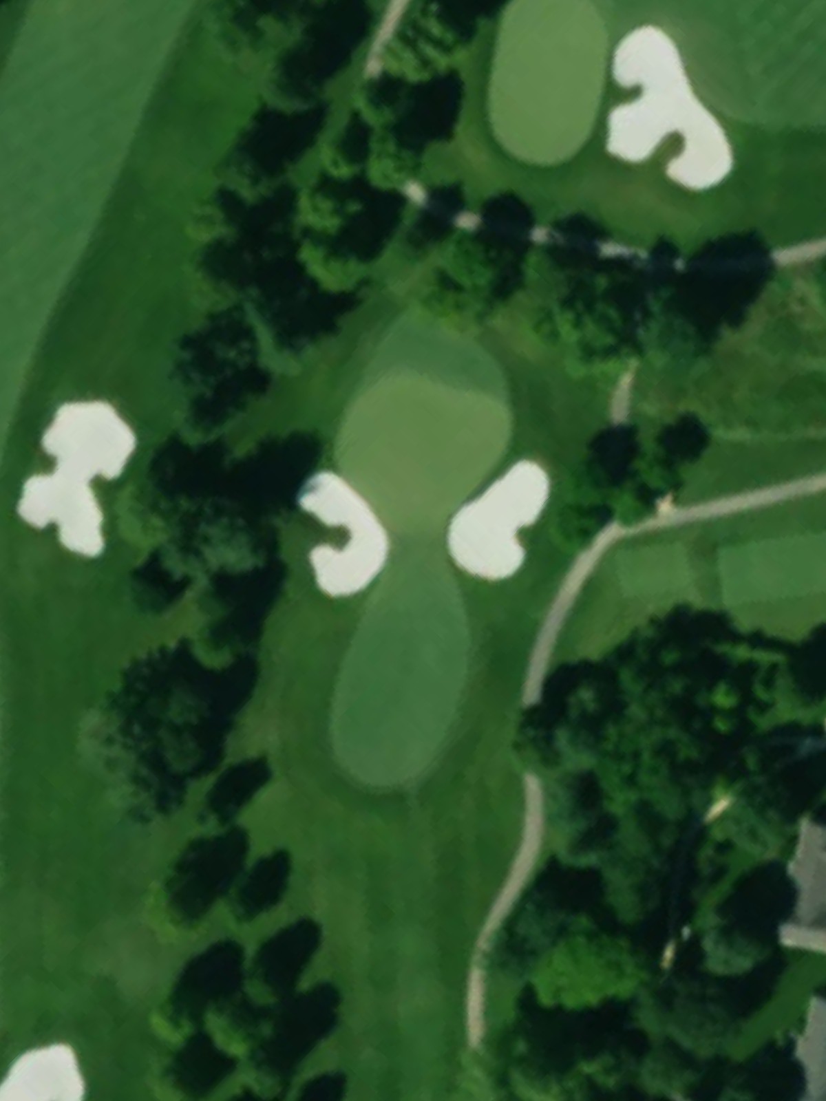 Hole 13 satellite
