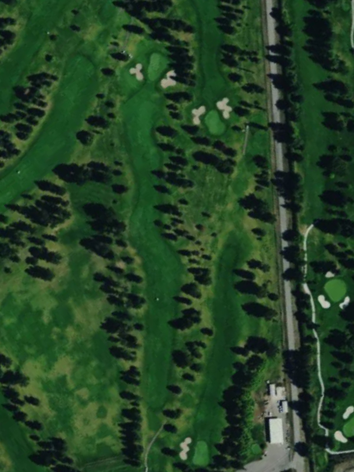 Hole 1 satellite