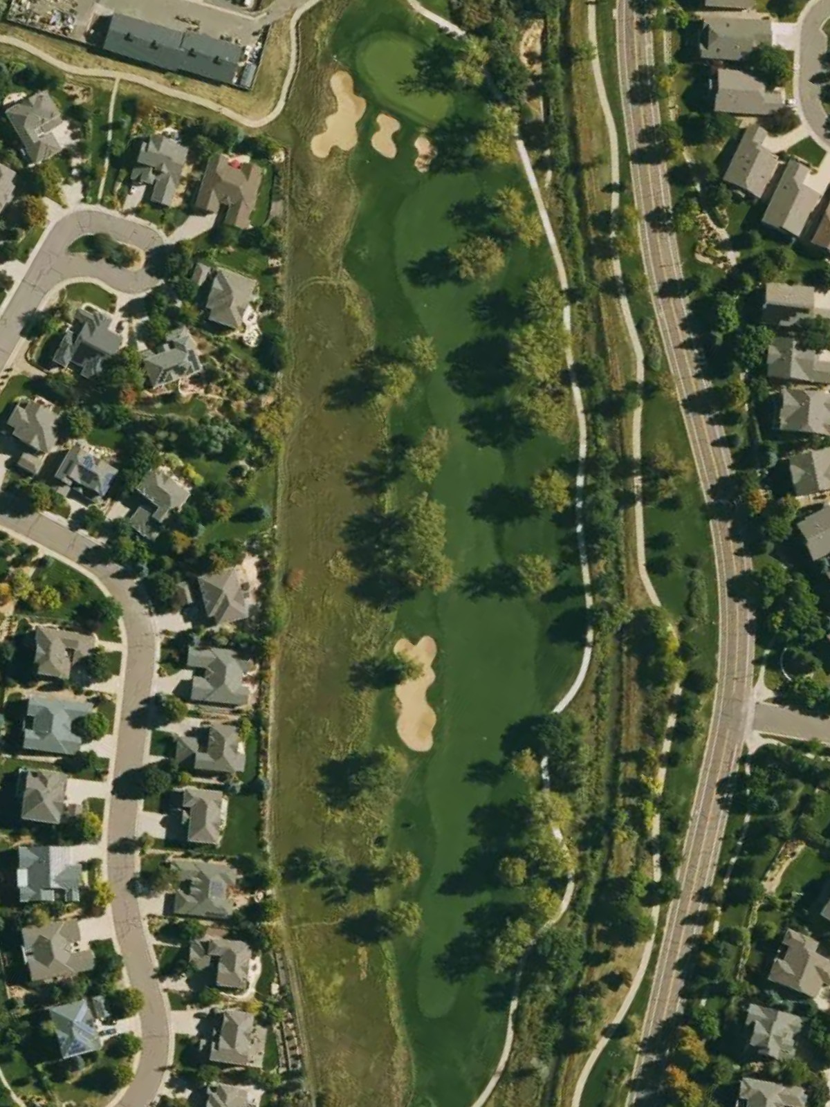 Hole 18 satellite