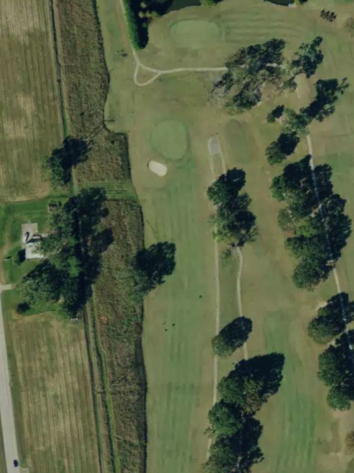 Hole 13 satellite
