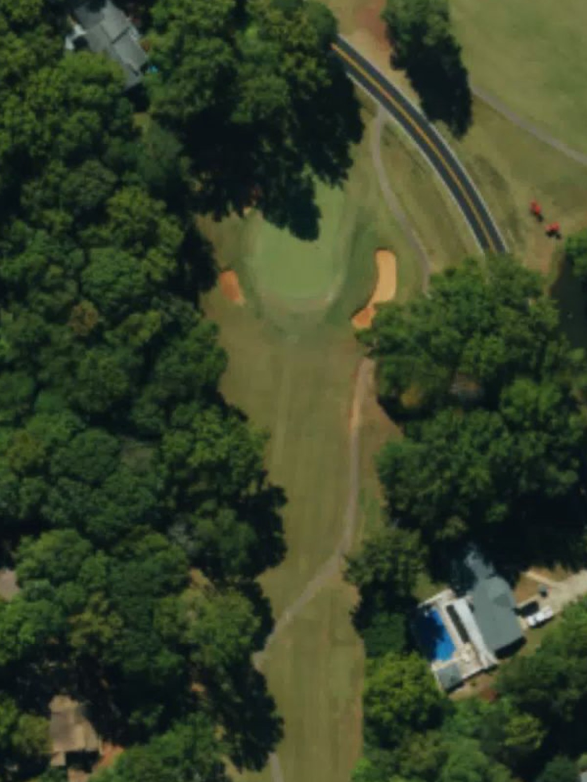 Hole 13 satellite