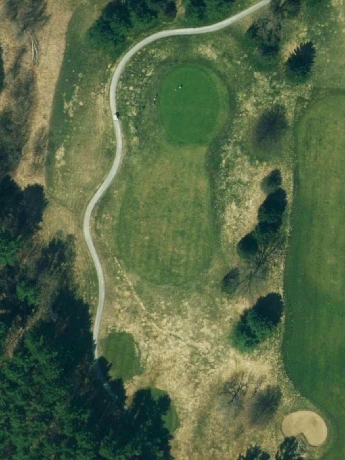 Hole 13 satellite