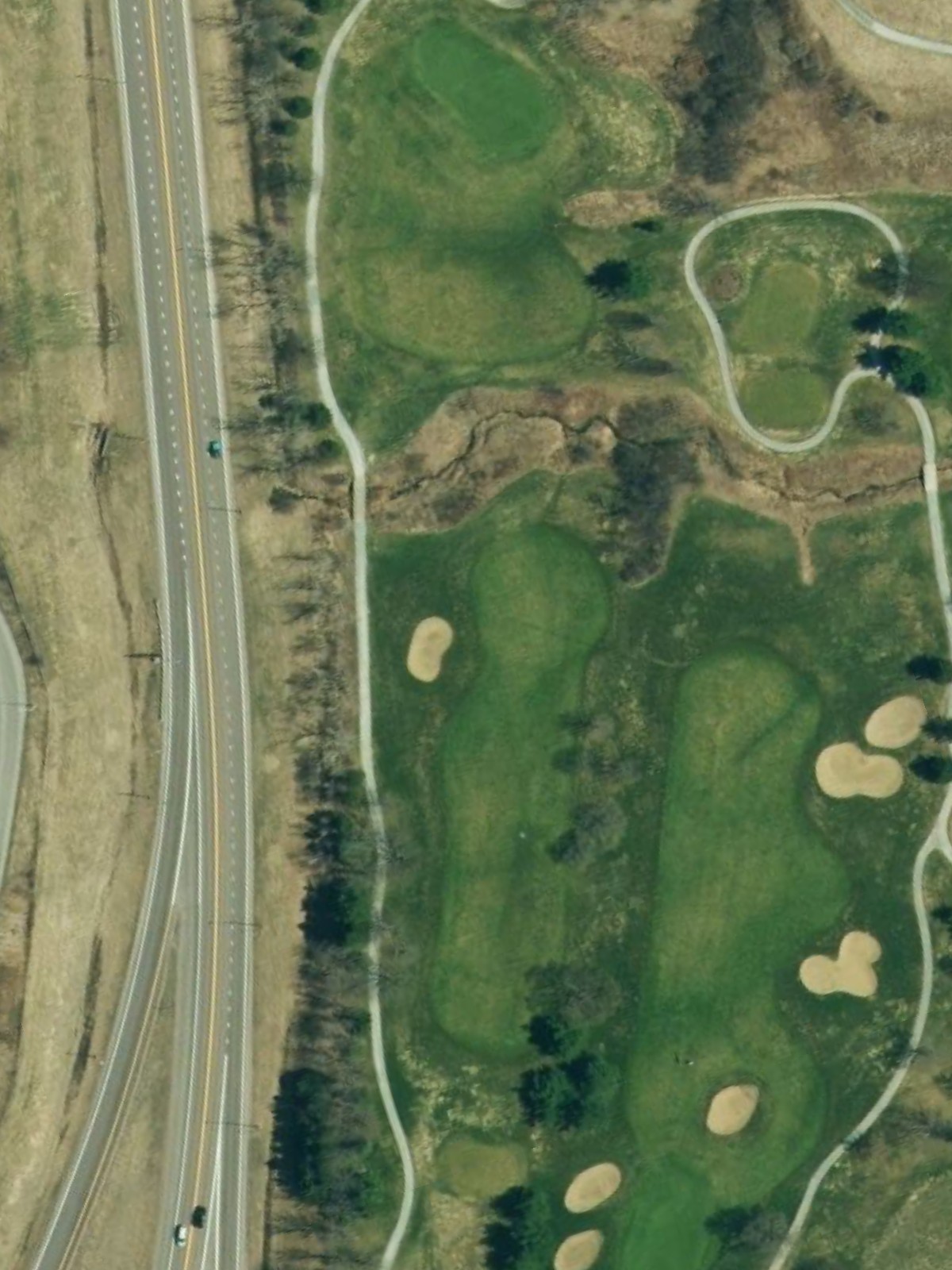 Hole 18 satellite