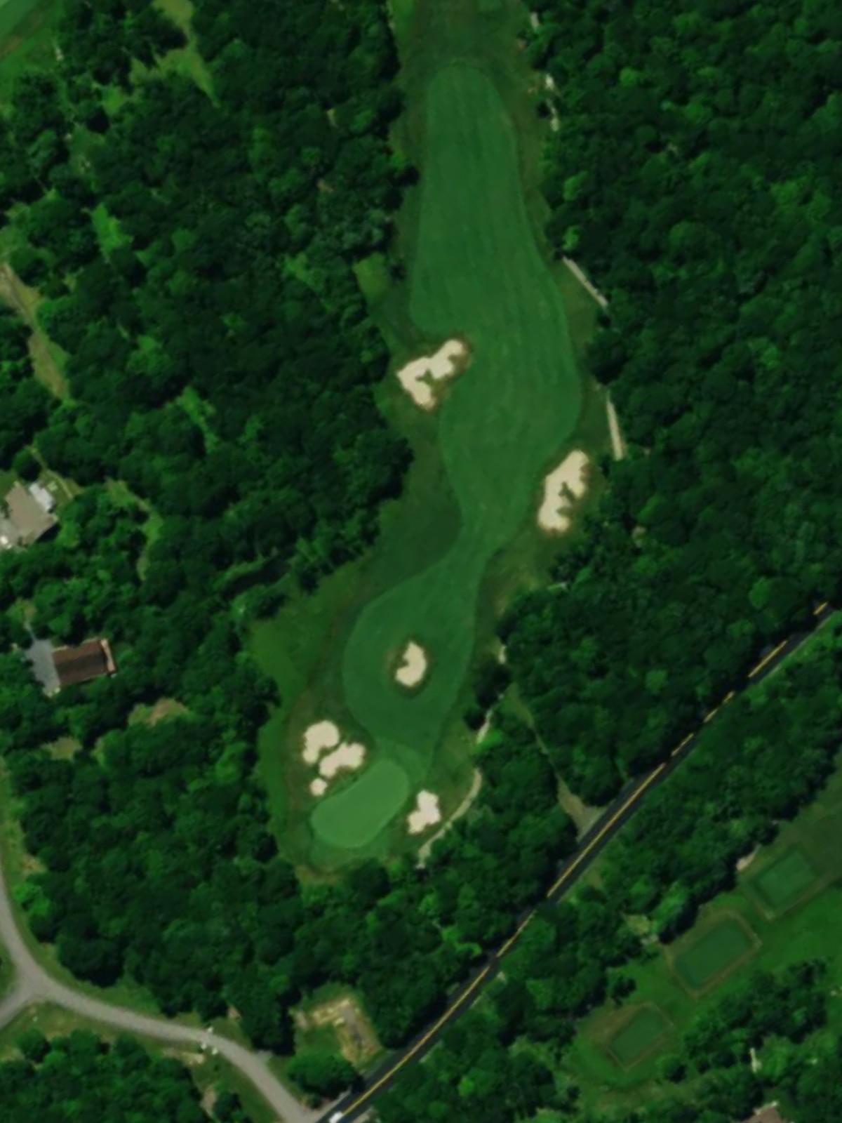 Hole 1 satellite