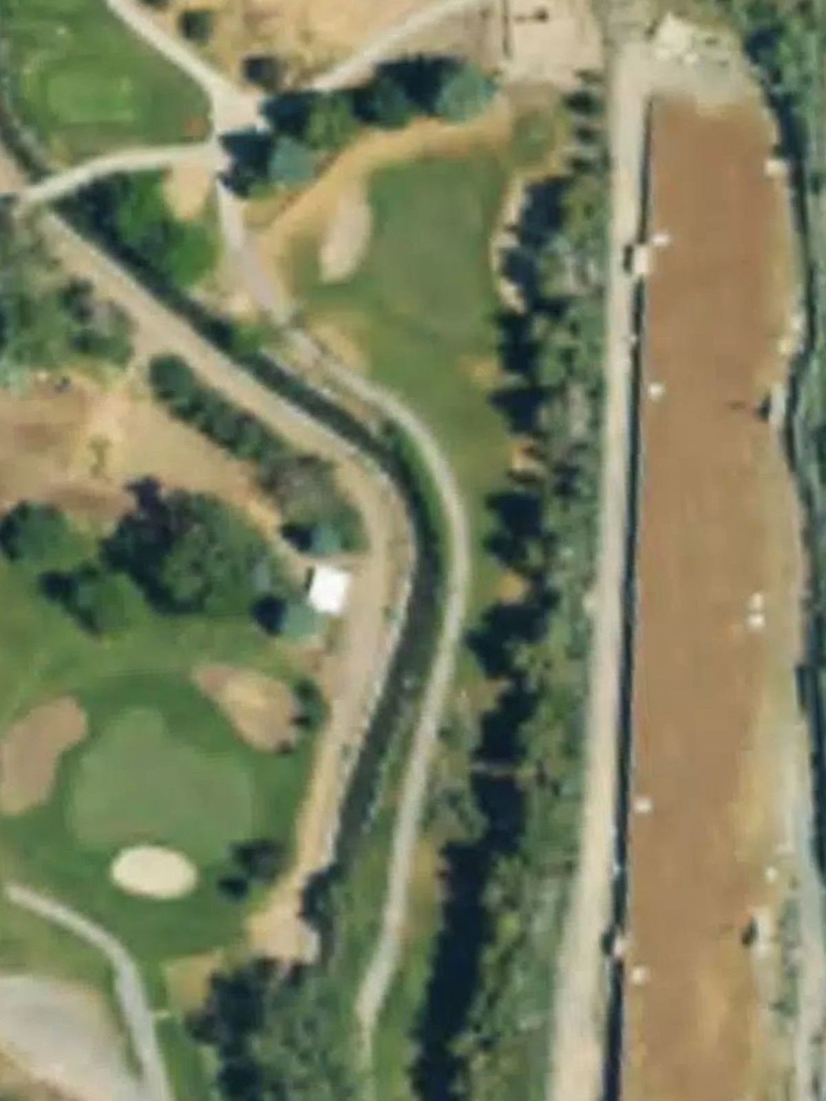 Hole 13 satellite