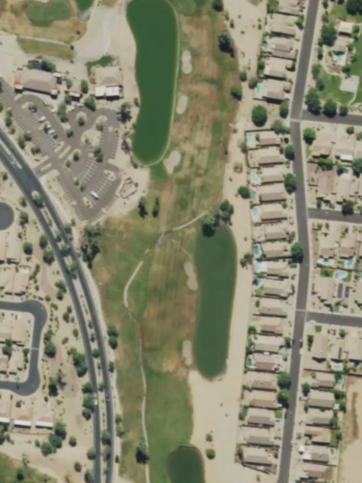 Hole 18 satellite