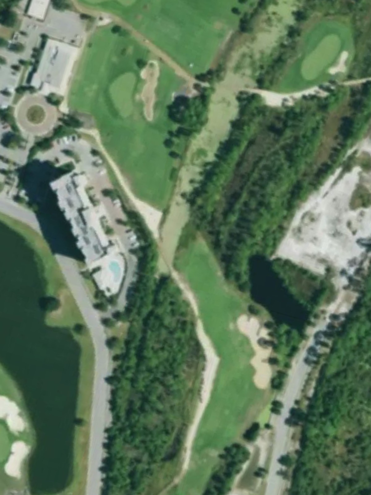 Hole 18 satellite
