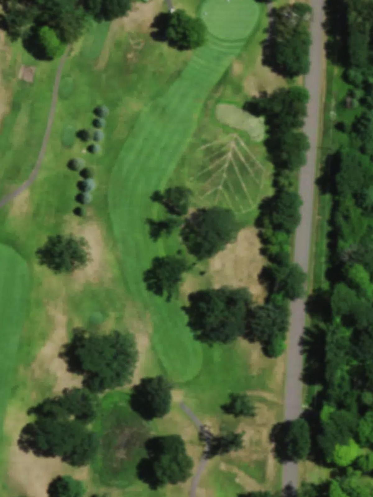 Hole 13 satellite