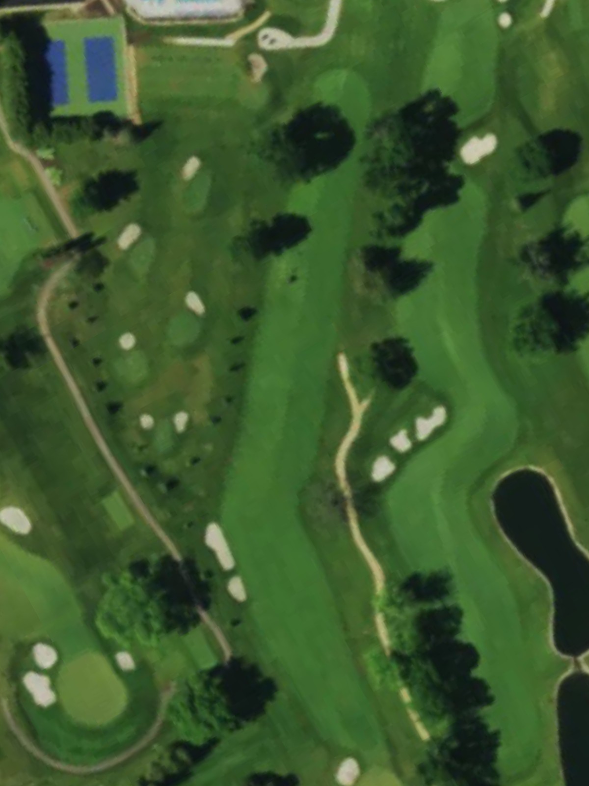 Hole 1 satellite