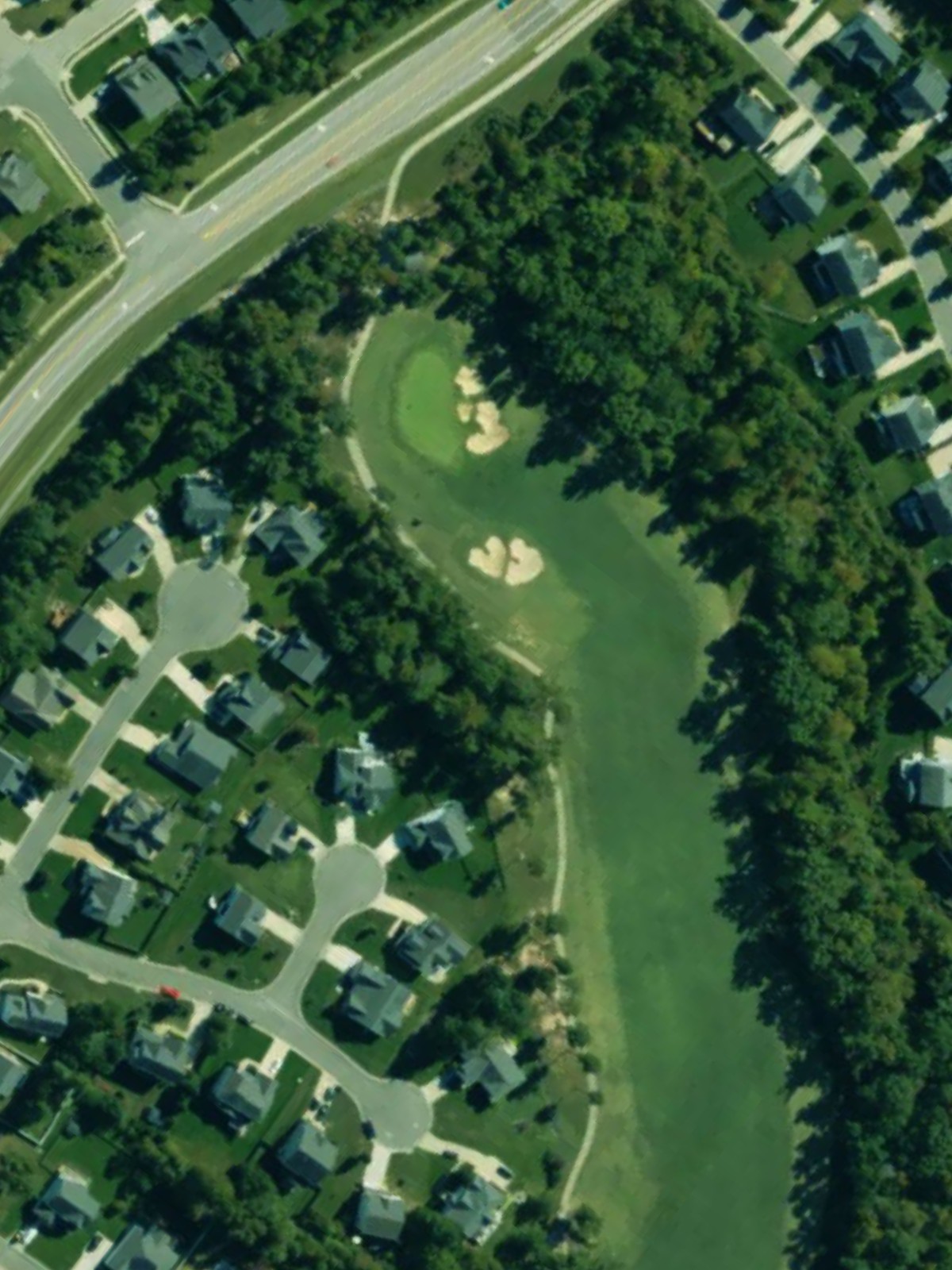 Hole 13 satellite