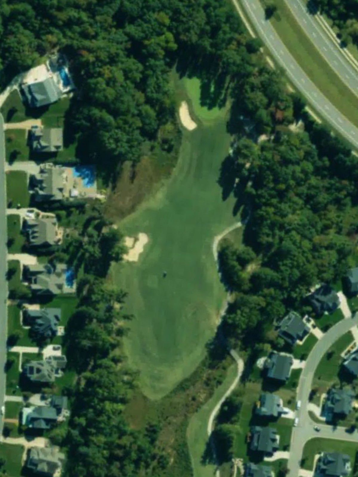 Hole 16 satellite