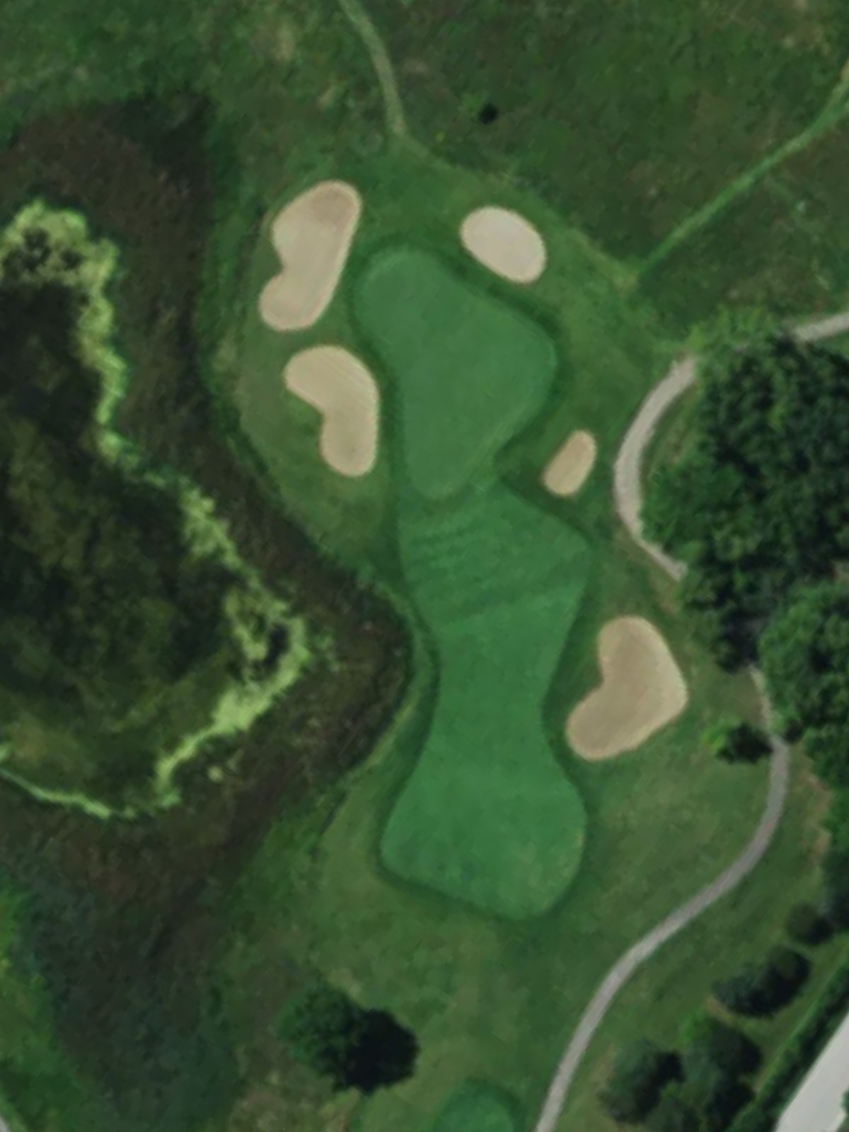 Hole 13 satellite
