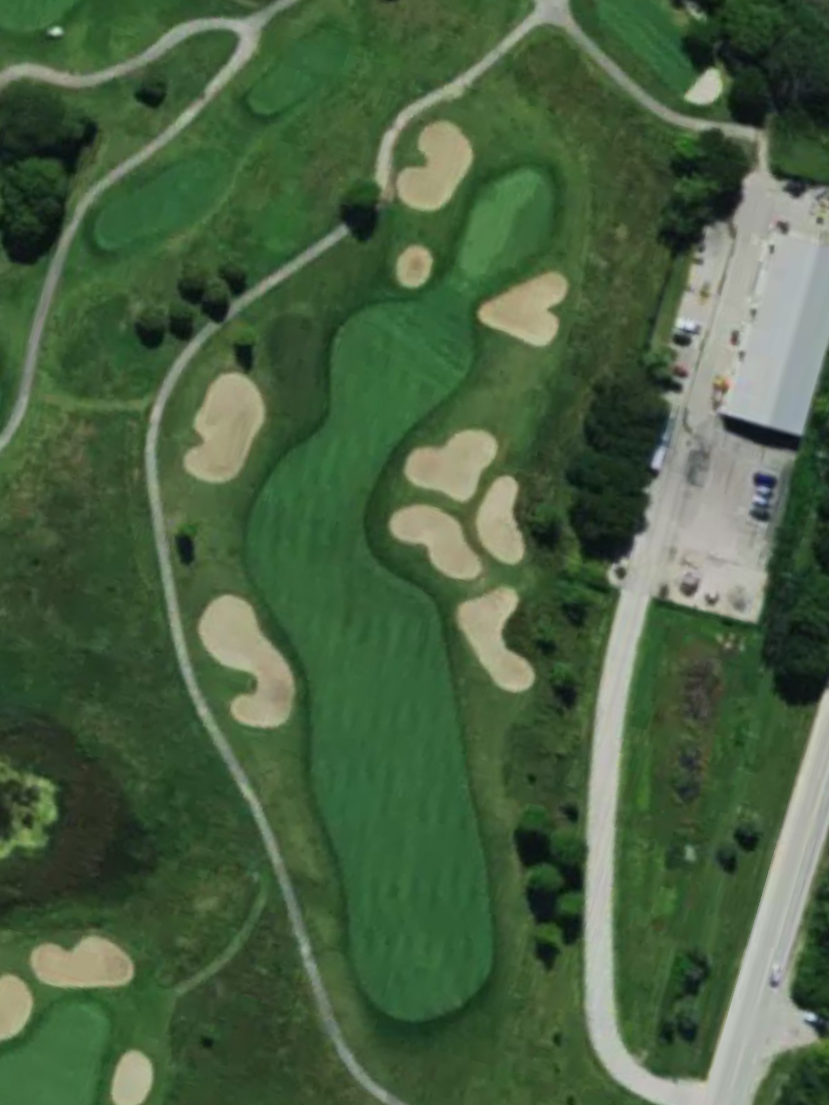 Hole 14 satellite