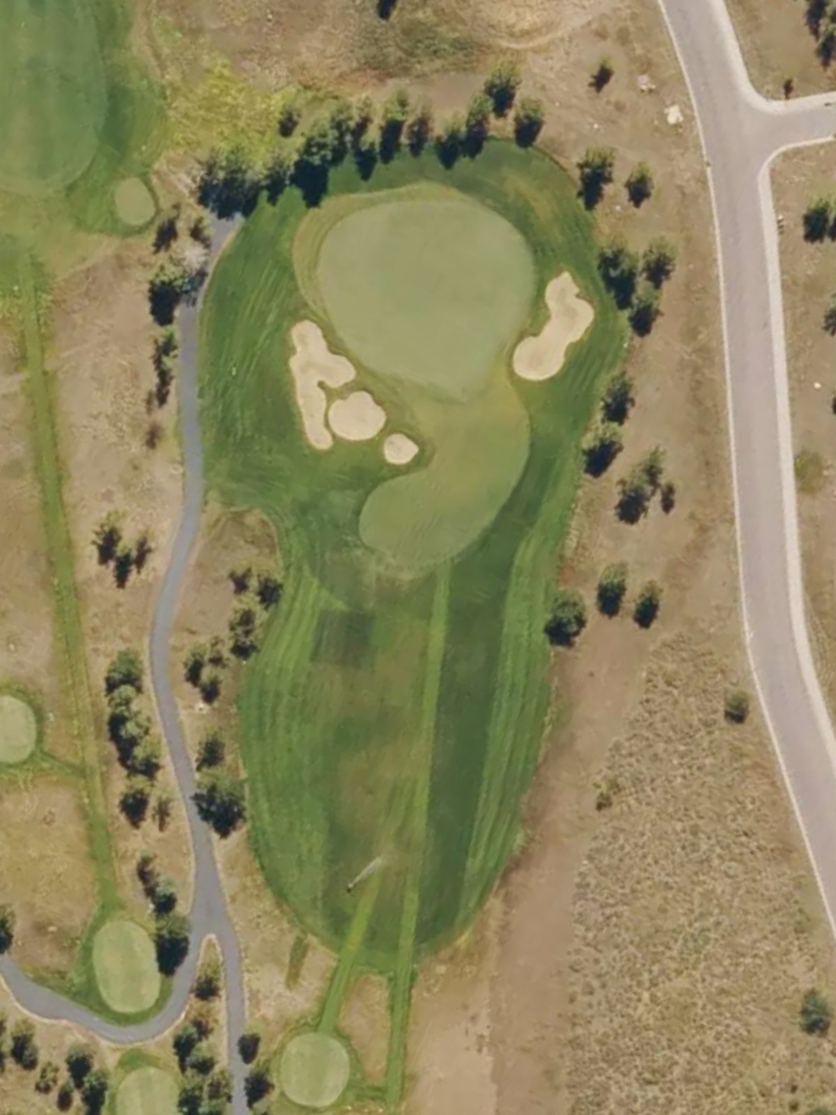 Hole 5 satellite