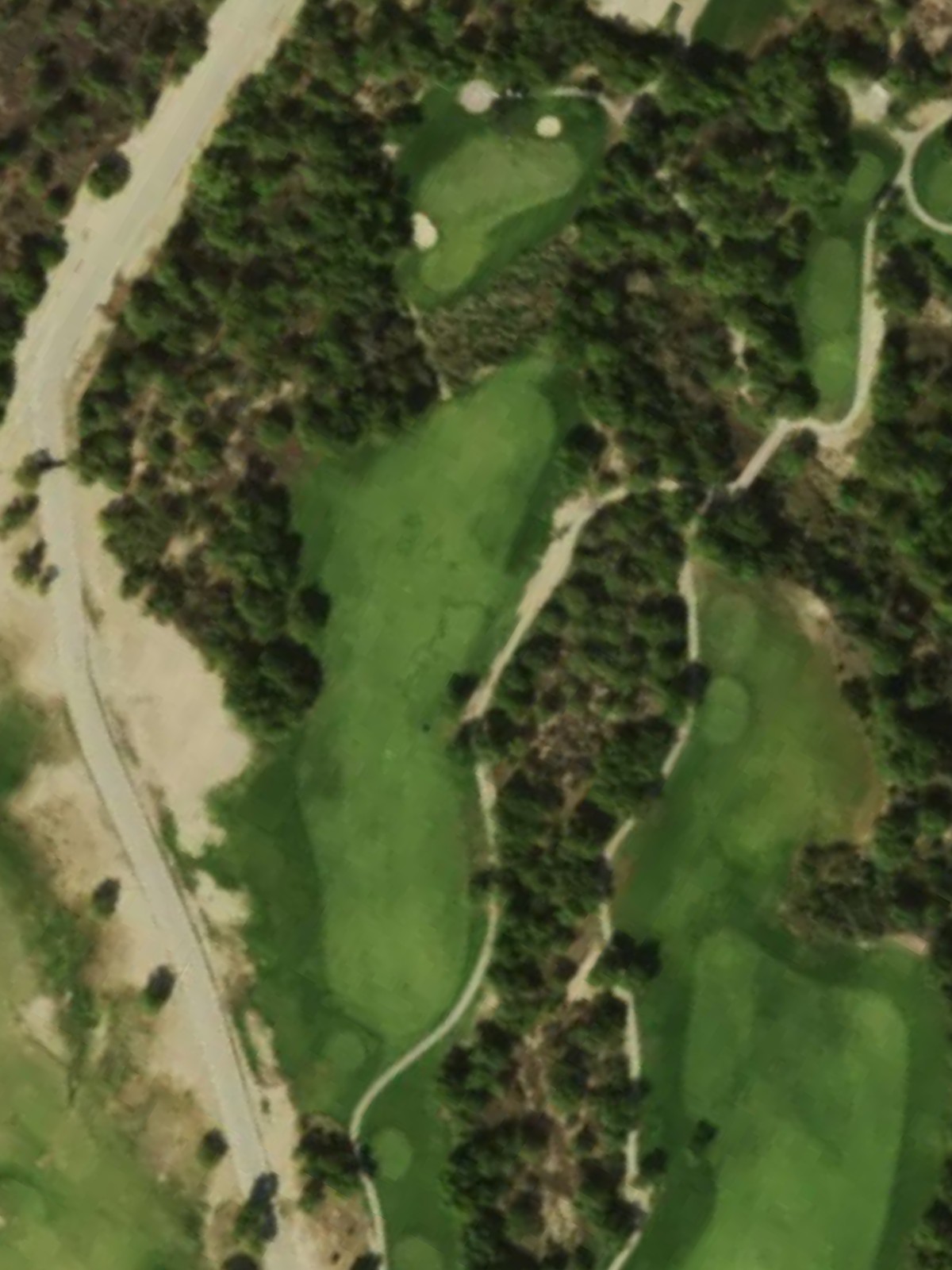 Hole 13 satellite