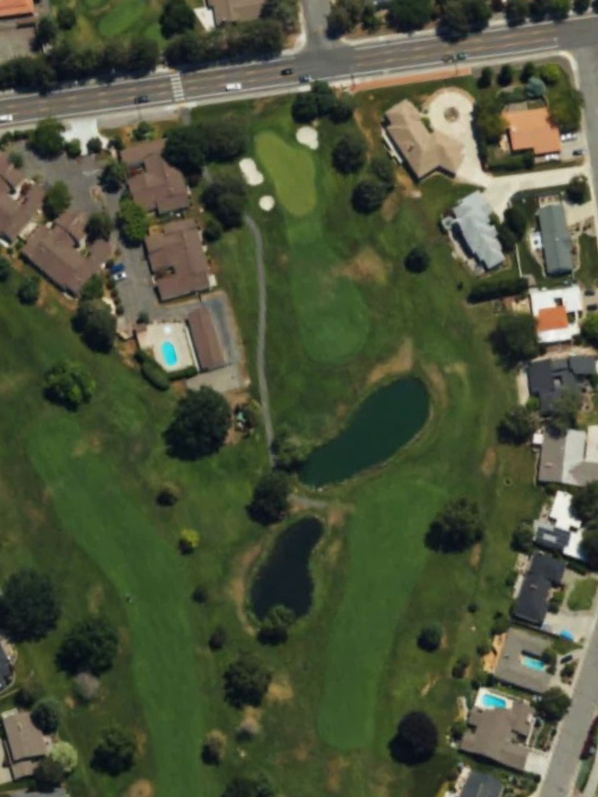 Hole 13 satellite