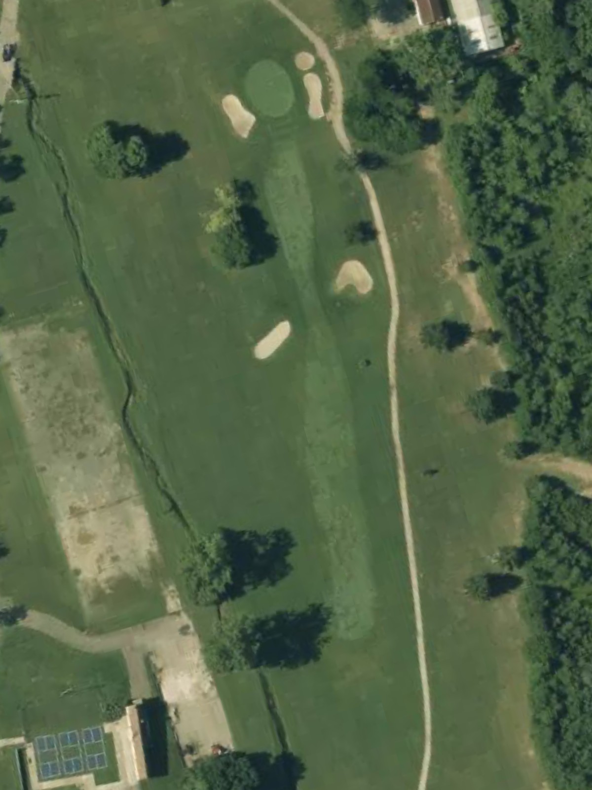 Hole 1 satellite