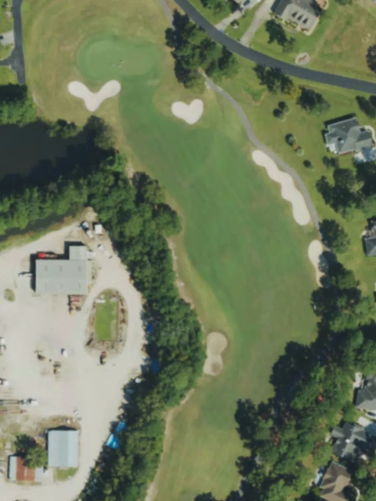 Hole 16 satellite