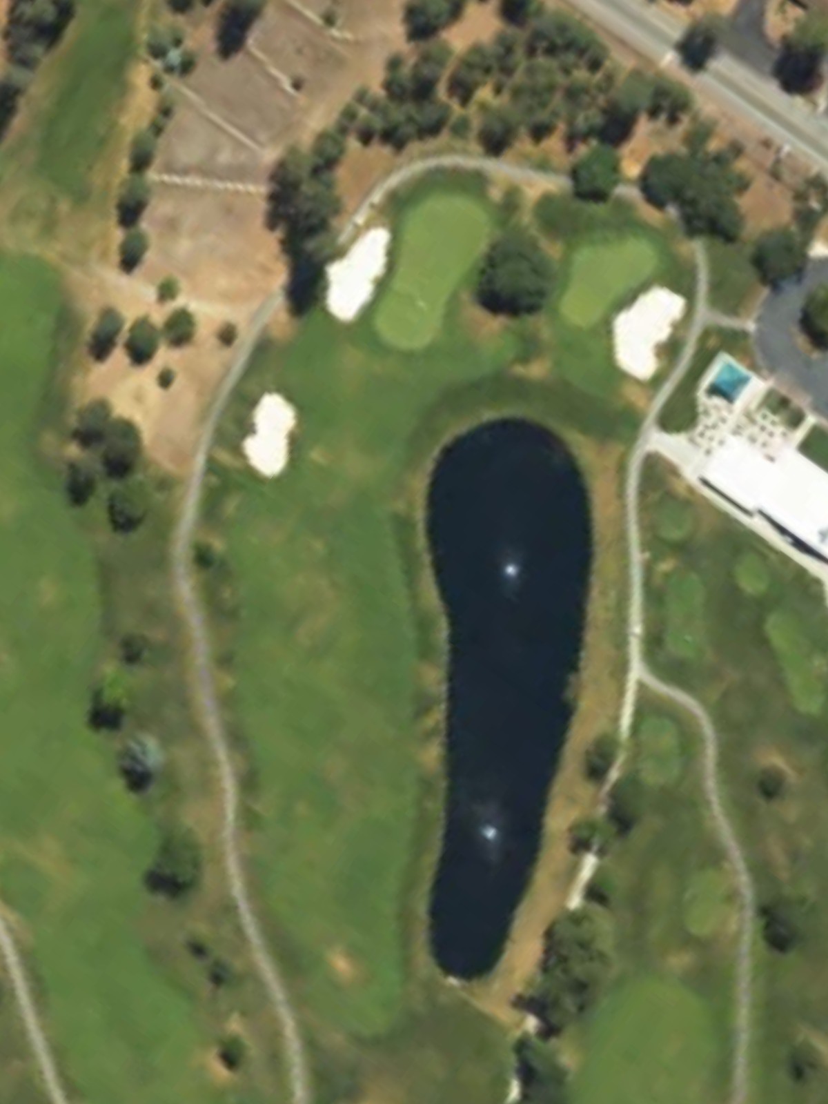 Hole 18 satellite