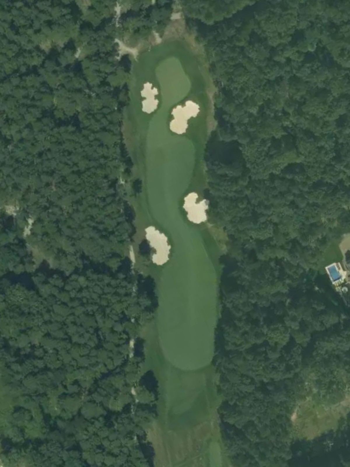 Hole 14 satellite