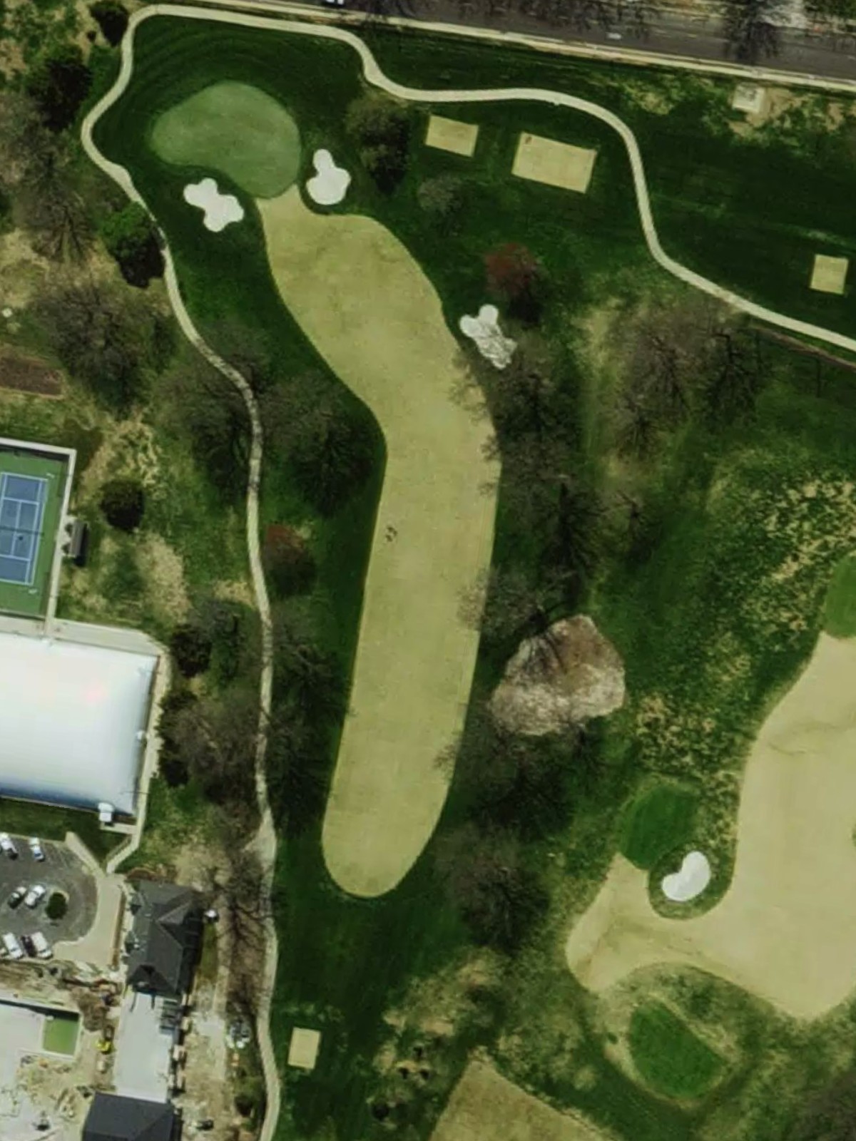 Hole 1 satellite