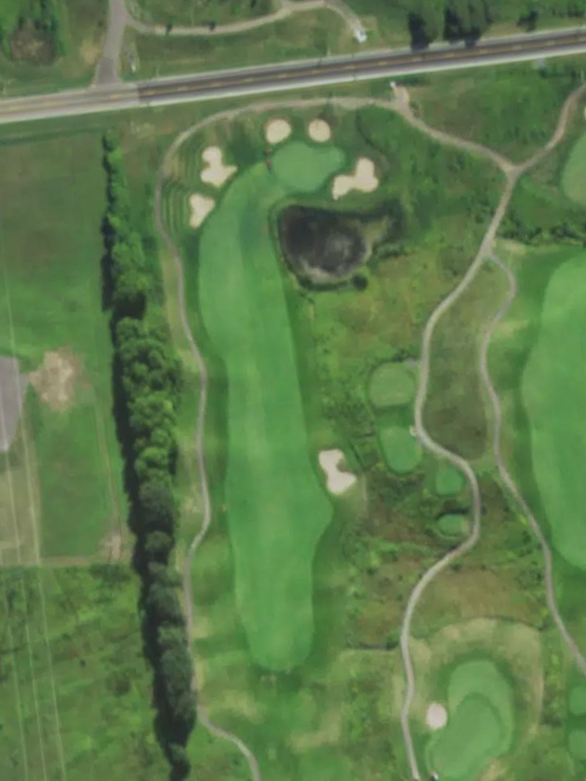 Hole 18 satellite