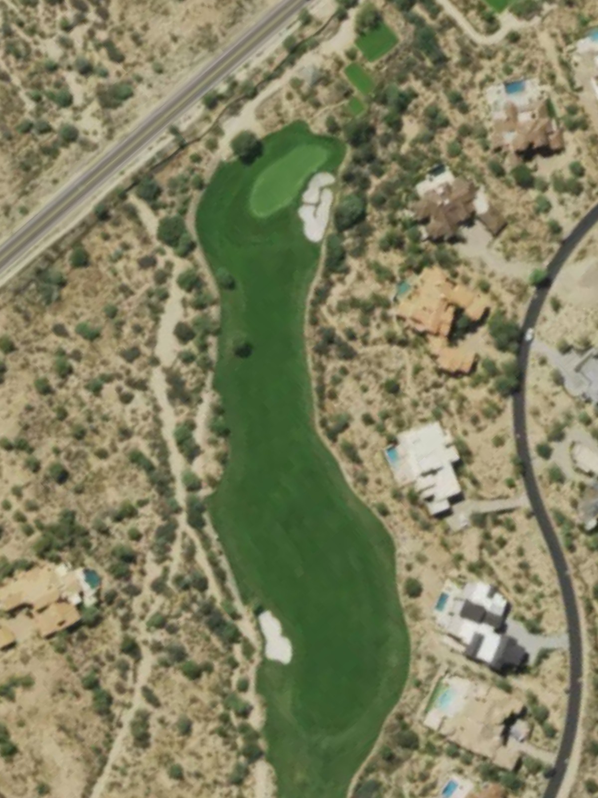 Hole 13 satellite