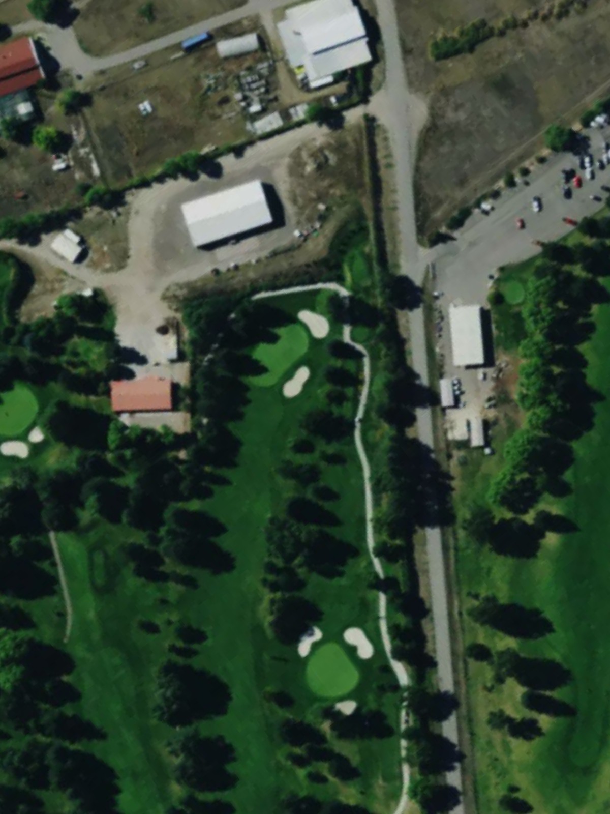 Hole 5 satellite