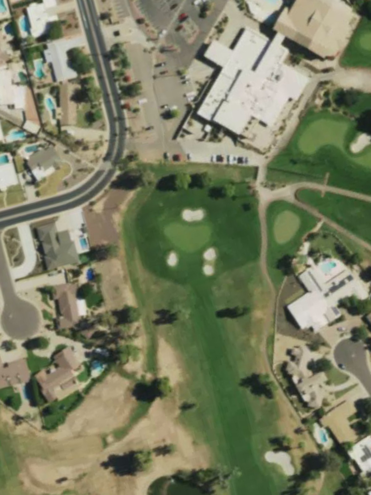 Hole 18 satellite