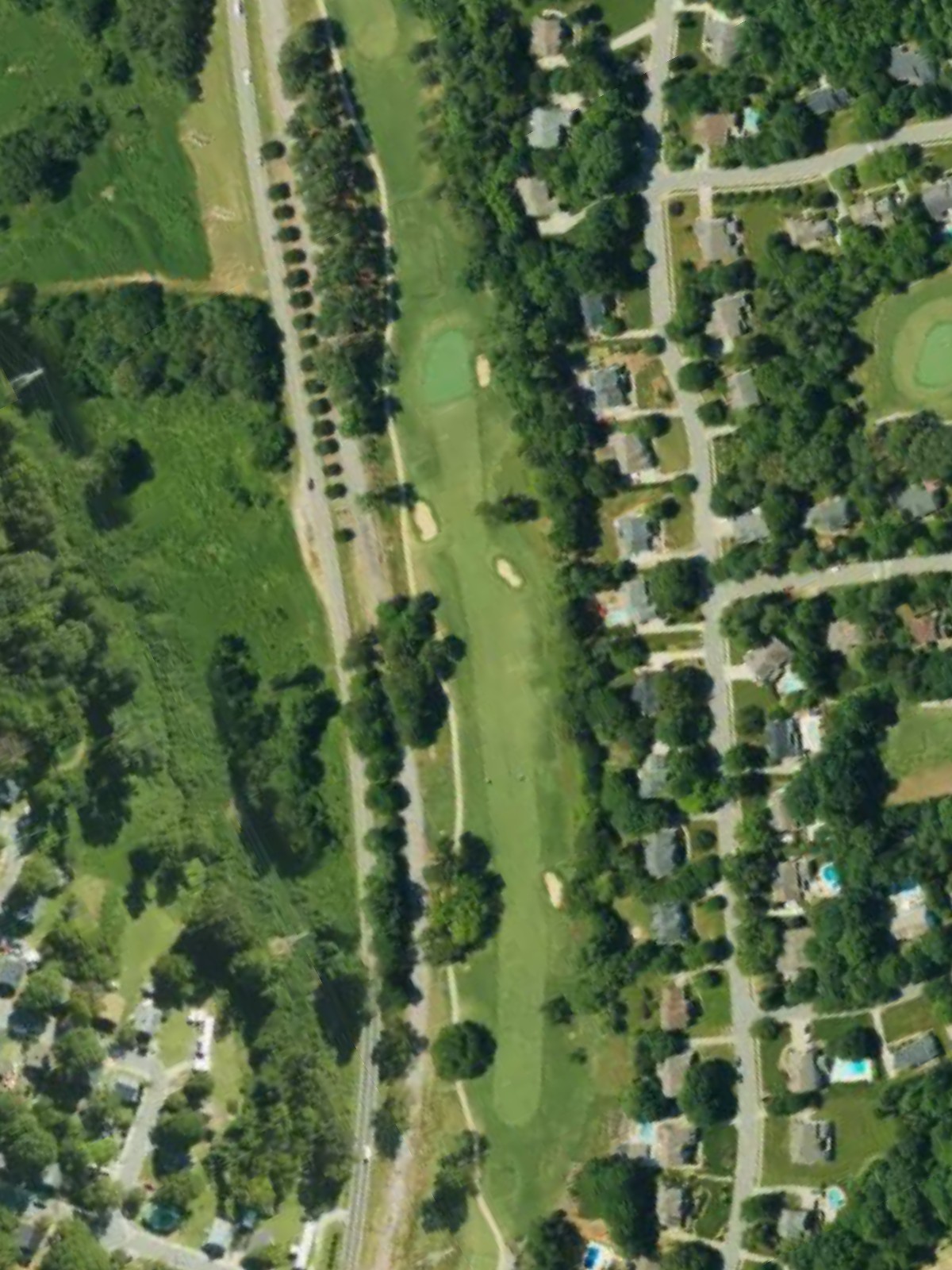 Hole 13 satellite