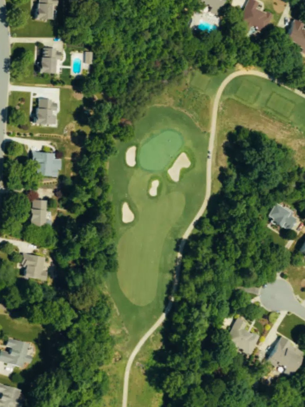 Hole 16 satellite