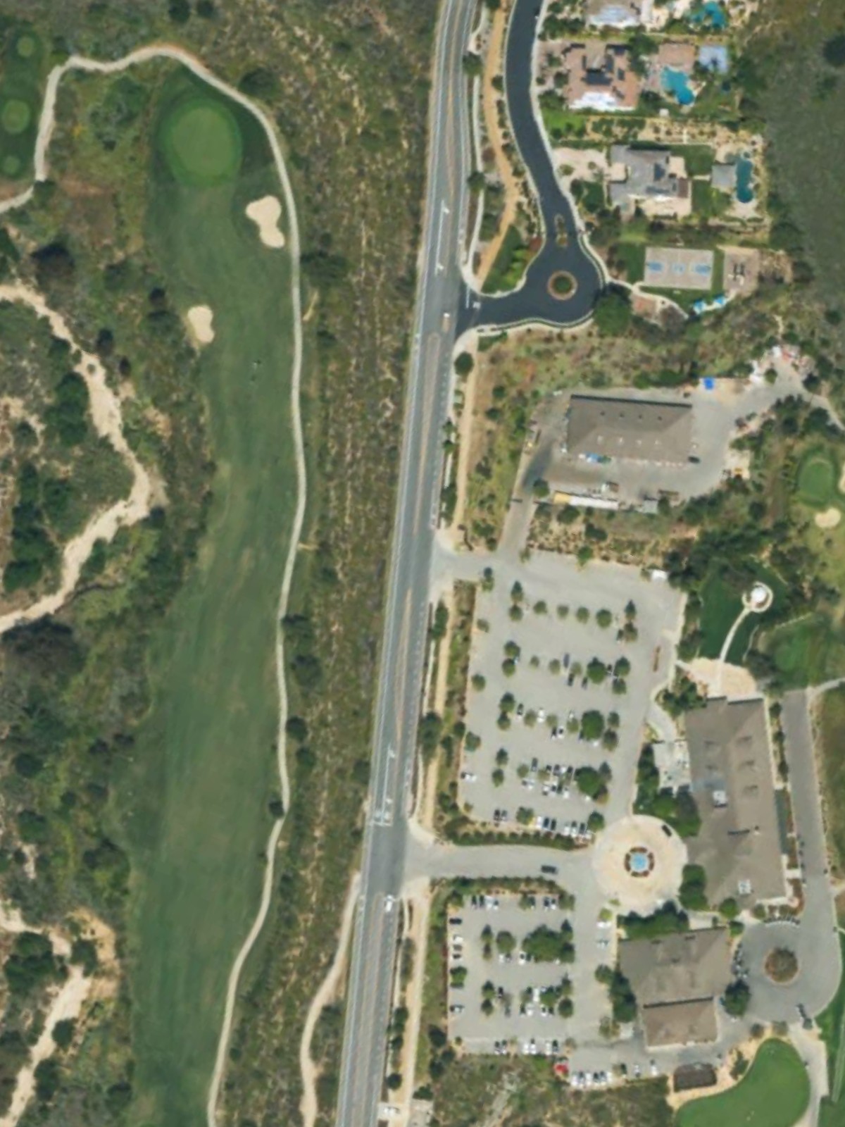 Hole 1 satellite