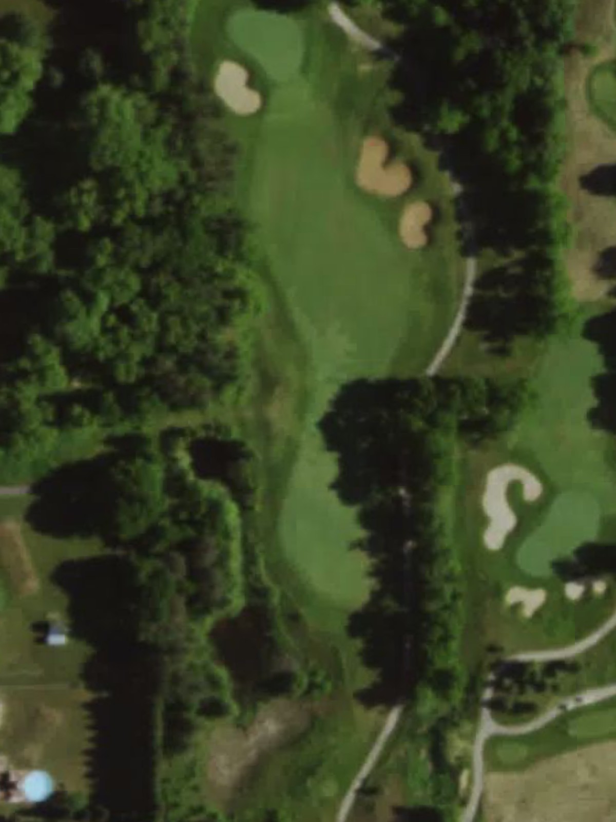 Hole 13 satellite
