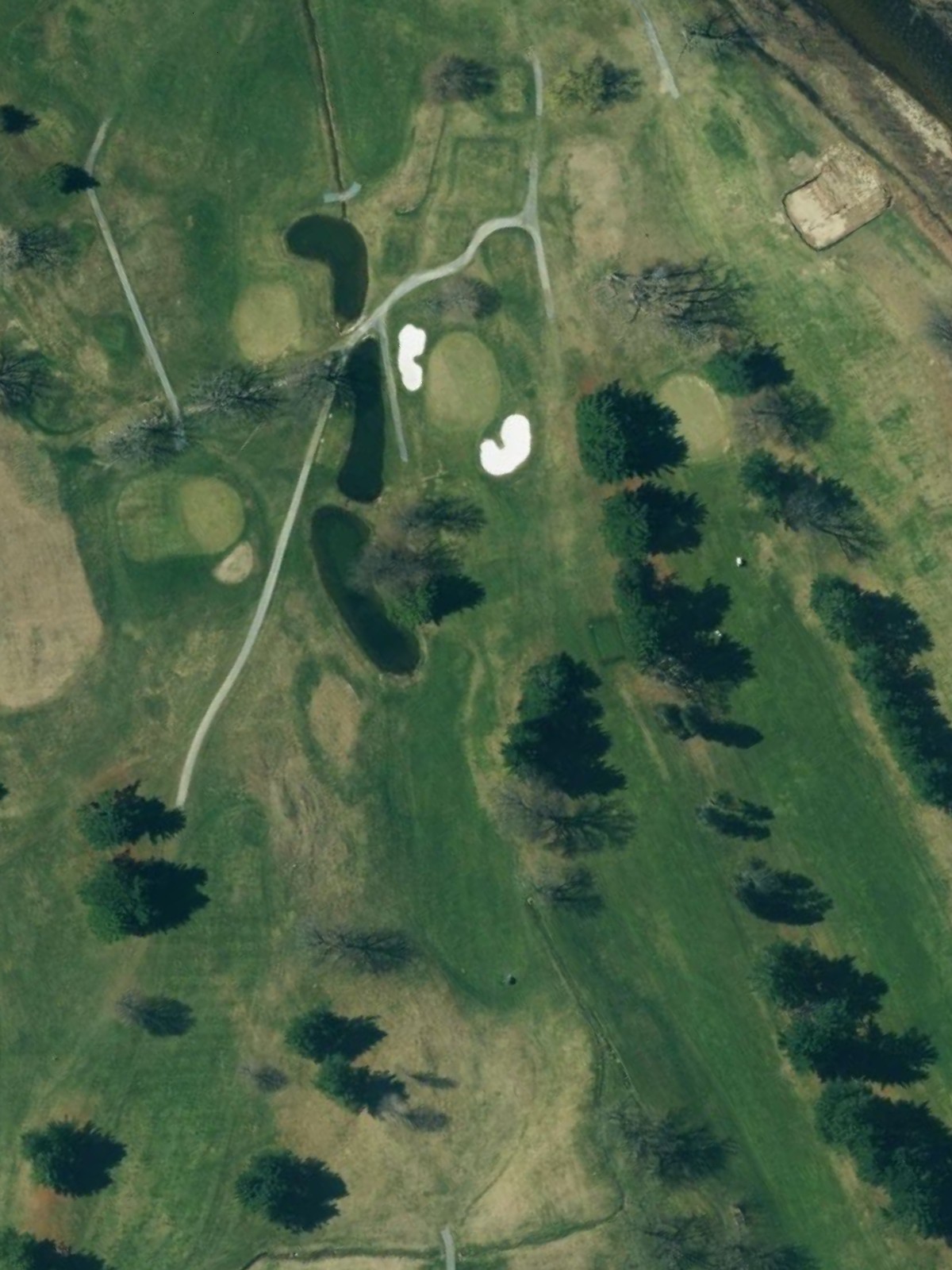 Hole 1 satellite
