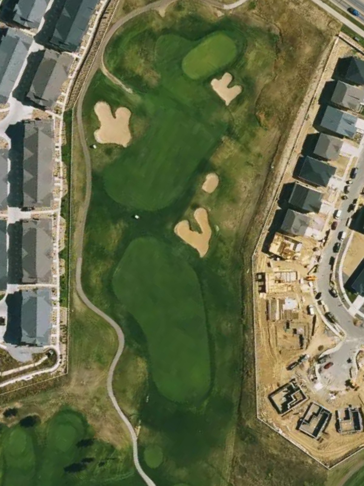 Hole 1 satellite