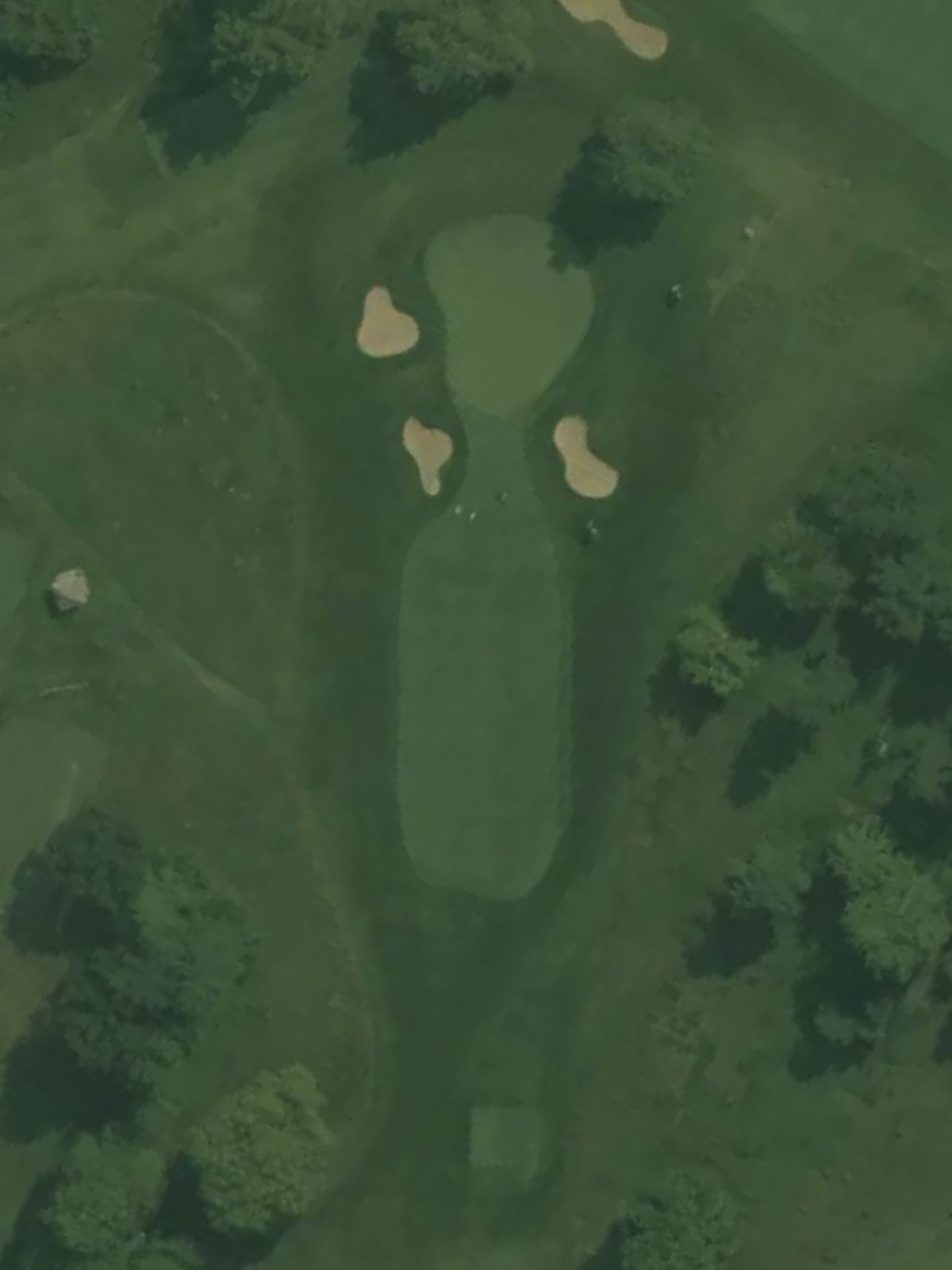 Hole 13 satellite