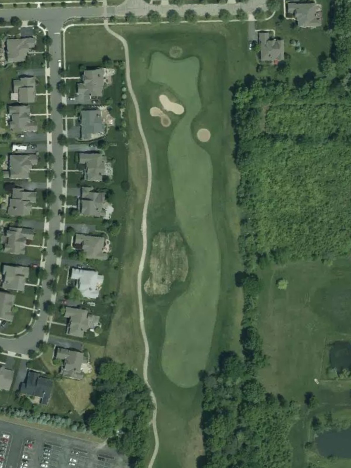 Hole 1 satellite