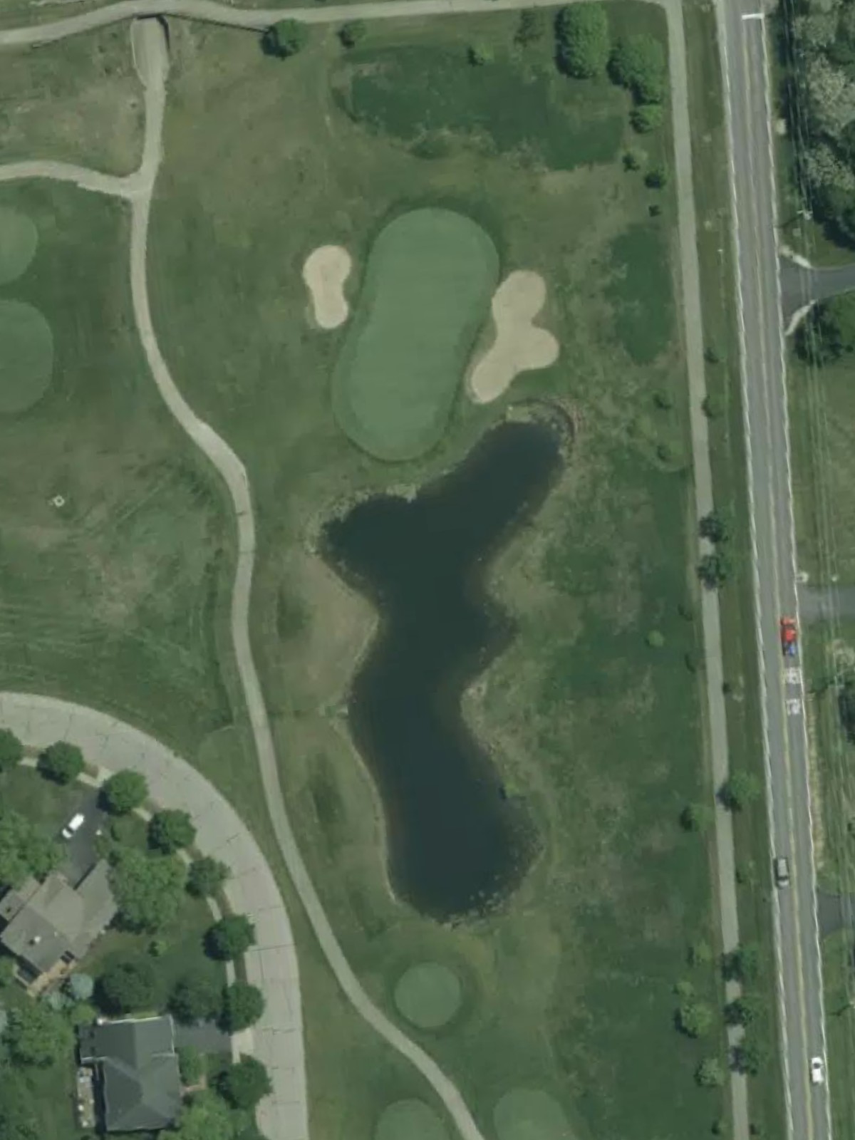 Hole 16 satellite